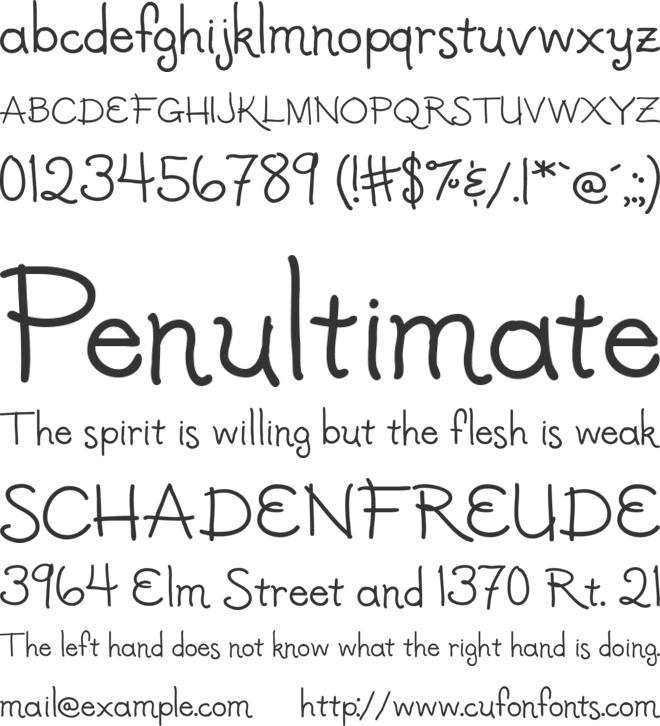 Halcyon font preview