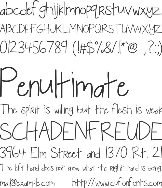 KBSeriouslyIntoHer font preview