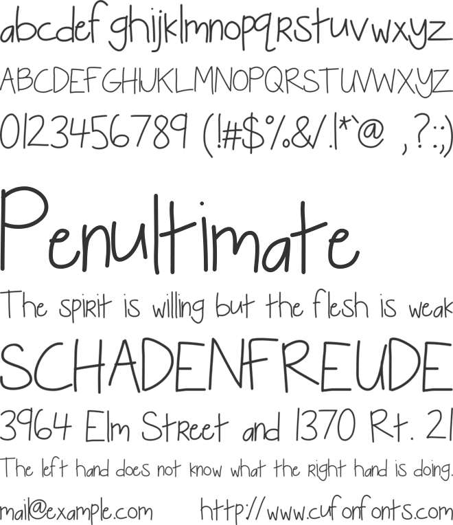 KBSeriouslyIntoHer font preview