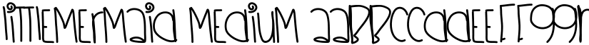 LittleMermaid Medium font