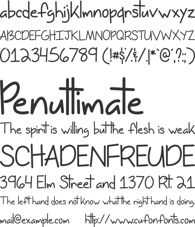 Miss Issippi font preview