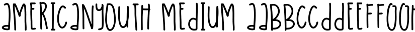 AmericanYouth Medium font