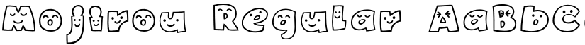Mojirou Regular font