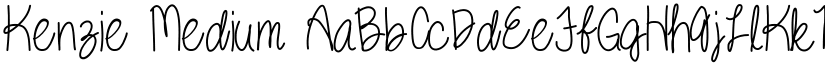 Kenzie font download