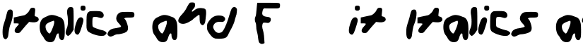 Italics_and_F____it Italics_and_F____it font