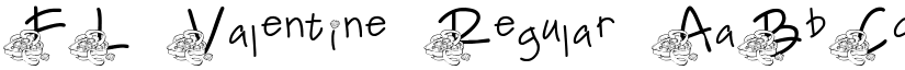 FL Valentine Regular font