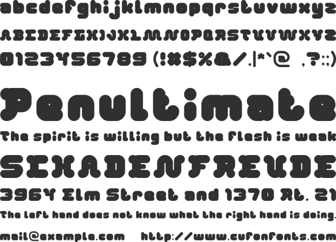 DAY DREAMER font preview