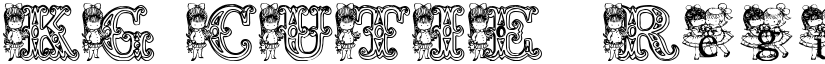 KG CUTIE1 Regular font