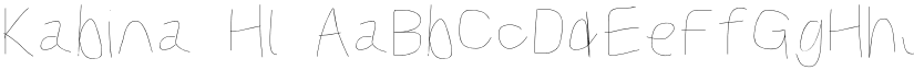 Kabina Hl font