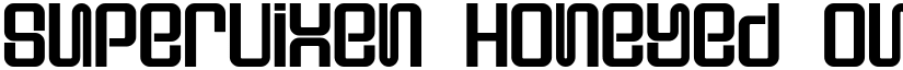 Supervixen Honeyed Out font