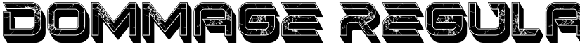 Dommage Regular font