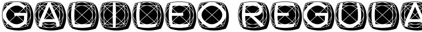 Galileo Regular font
