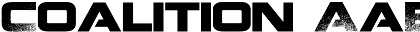 Coalition font