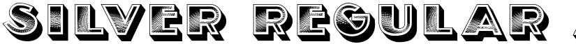 Silver Regular font