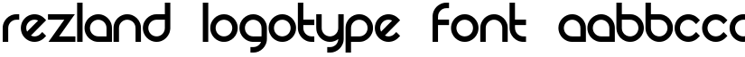 Rezland Logotype Font font