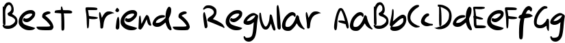 Best Friends font download