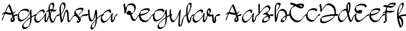 Agathsya font download