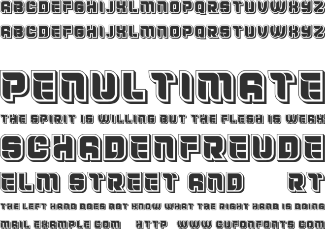 Indos font preview