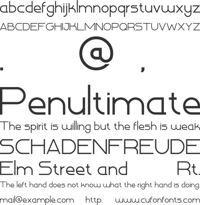 Kim Mochi font preview