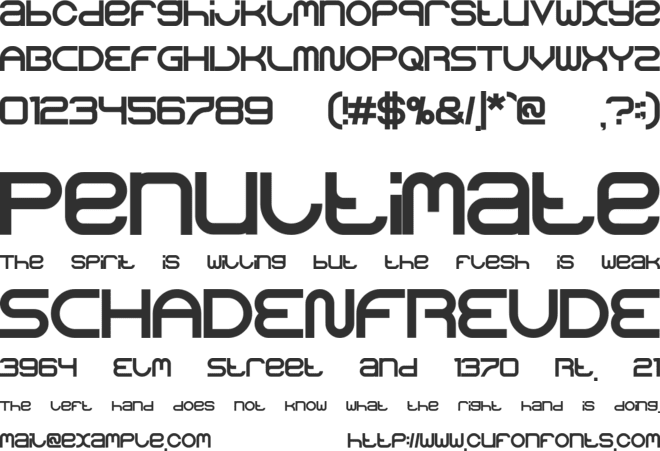 CorelDraw font preview
