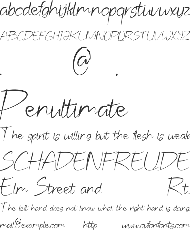 Sinaloa Cruz font preview