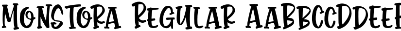 Monstora font download