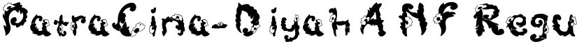 PatraCina-DiyahANF Regular font