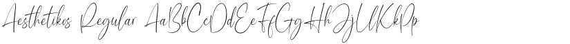 Aesthetikos Regular font