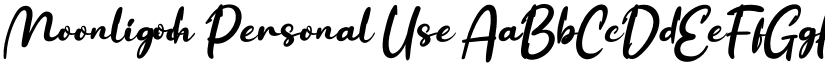 Moonligth font download