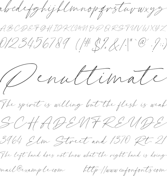 Rafelya Carrotin font preview