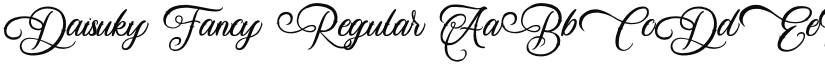 Daisuky Fancy font download