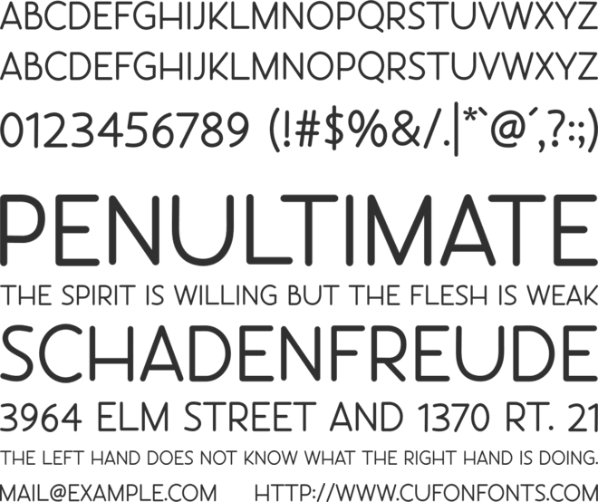 Eastsiders font preview