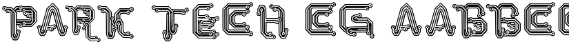 Park Tech CG font