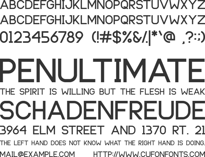 samosan font preview