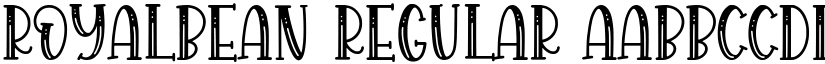 Royalbean Regular font