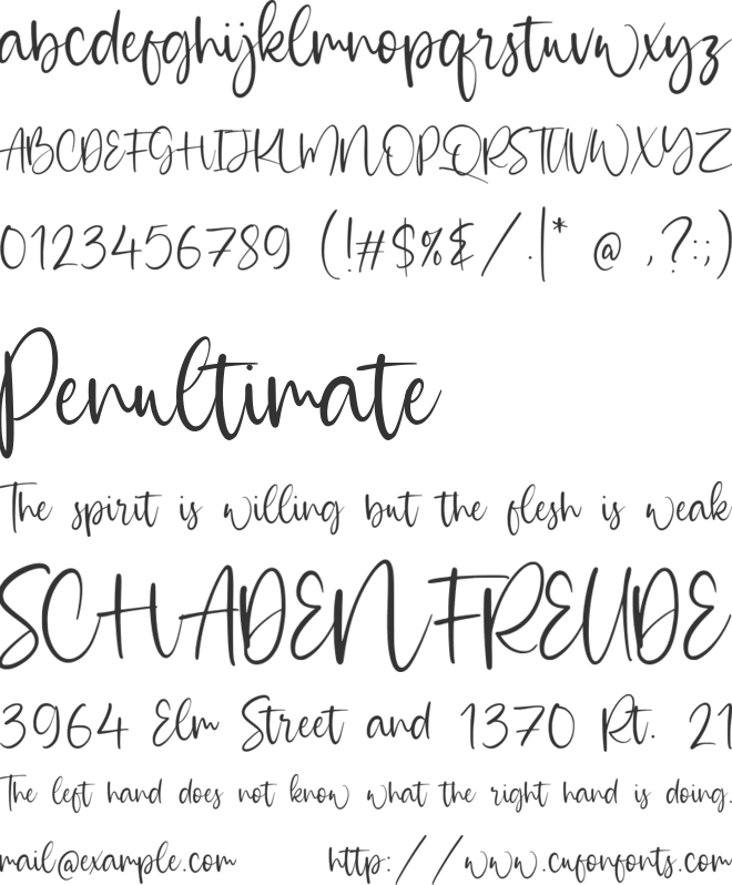 Majestic Bubble font preview