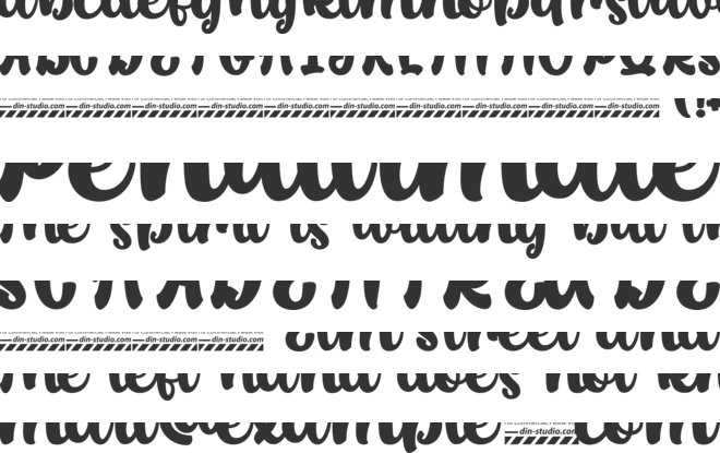 Sweet Fig Personal Use font preview