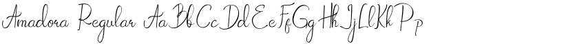 Amadora Regular font