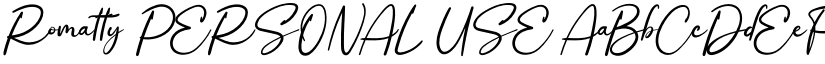 Romatty font download