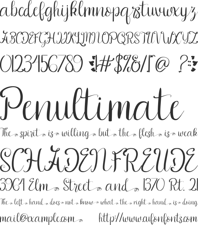 Jerhiyof font preview