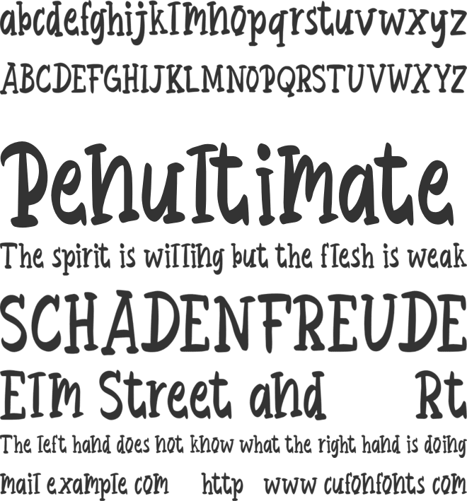 Brigita FREE font preview