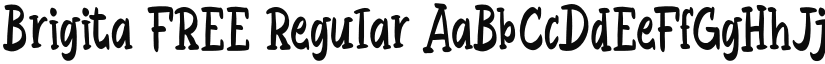 Brigita FREE font download