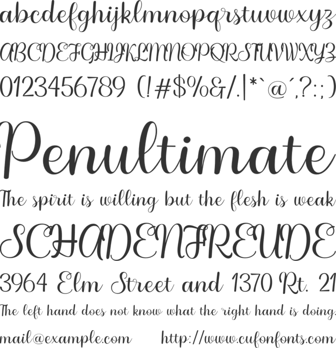Fuiraqui font preview