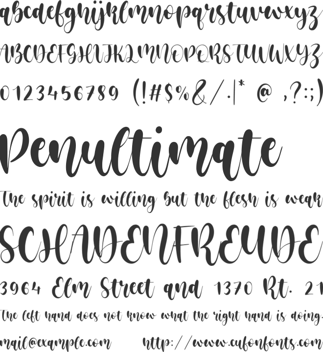 Restu Bumi font preview