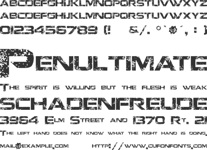 Jacinto Sans font preview