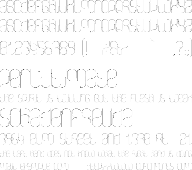 Madredeus font preview