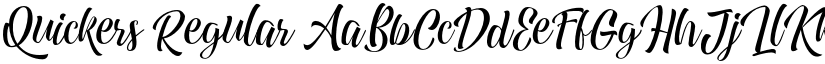 Quickers font download