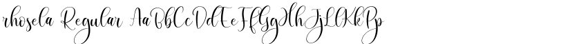 rhosela font download