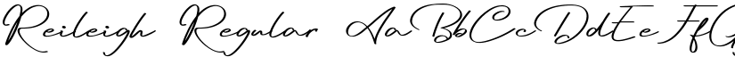 Reileigh font download