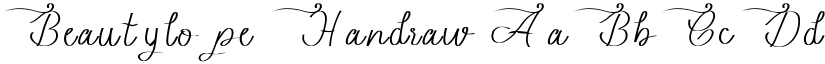 Beautylope font download